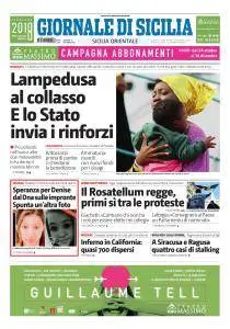 Giornale di Sicilia Sicilia Orientale - 12 Ottobre 2017