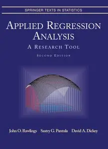 Applied Regression Analysis: A Research Tool, (2nd Edition) (Repost)