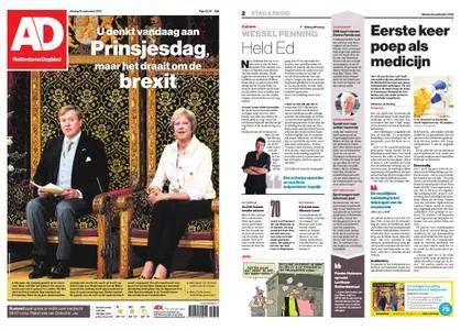 Algemeen Dagblad - Hoeksche Waard – 18 september 2018