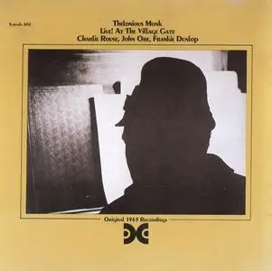 Thelonious Monk - Live! At the Village Gate (1963) {Japanese Breaktime Label Xanadu Series BRJ-4536 rel 1987}