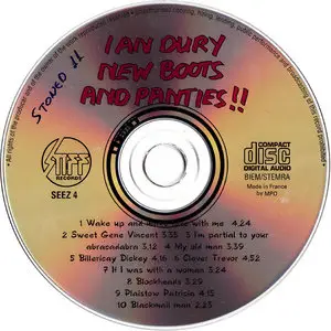 Ian Dury - New Boots And Panties!! (1977) Reissue 1995