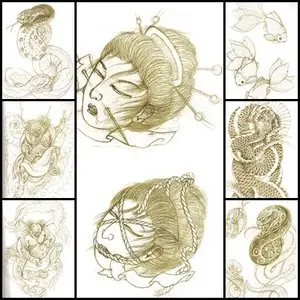 Tattoo Sketchbook by ADE Vol 1