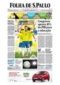 Folha de São Paulo - 4 de junho de 2014 - Quarta