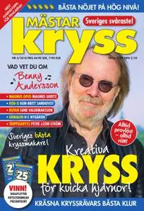 Mästarkryss – 24 juli 2018