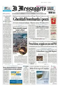 IL MESSAGGERO 04 MARZO 2011