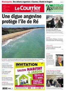 Le Courrier de l'Ouest Cholet – 27 février 2020