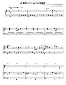 A-tisket a-tasket - Ella Fitzgerald (Piano Vocal)