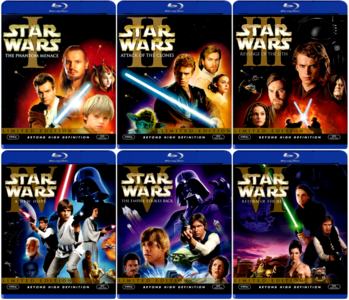 Star Wars I-VI Movies Pack (1977-2002)