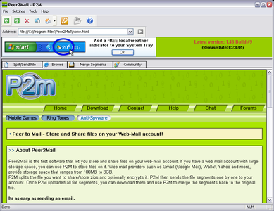 Peer2Mail ver.1.60.8
