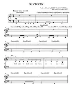 Oxytocin - Billie Eilish (Easy Piano)