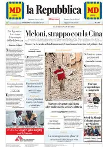 la Repubblica - 10 Settembre 2023