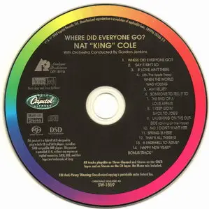 Nat "King" Cole - Where Did Everyone Go? (1963) [Analogue Productions Remastered 2010]