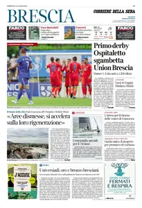 Corriere della Sera Brescia - 27 Luglio 2025