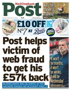 Nottingham Post - 15 September 2025