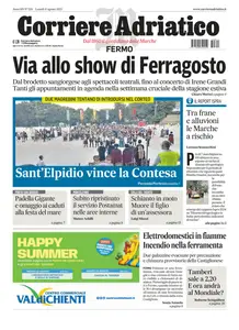 Corriere Adriatico Fermo - 11 Agosto 2025