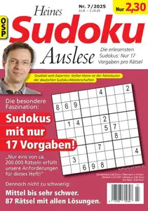 Heines Sudoku Auslese - Nr.7 2025