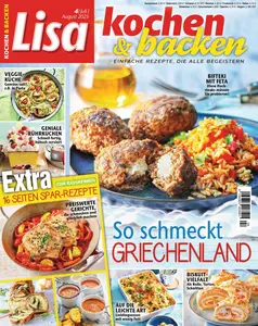 Lisa Kochen & Backen - Juli-August 2025