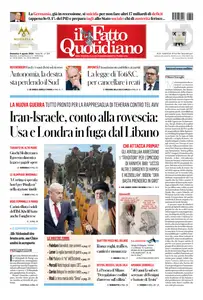 Il Fatto Quotidiano - 4 Agosto 2024