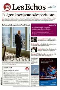Les Echos du Mercredi 17 Septembre 2025