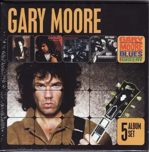 Gary Moore - 5 Album Set (2012) {5CD Box Set, Remastered}