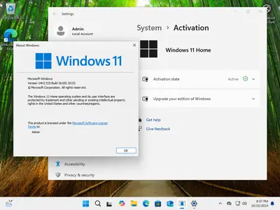 Windows 11 AIO 16in1 24H2 Build 26100.2033 (No TPM Required) Preactivated Multilingual October 2024