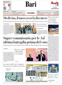 la Repubblica Bari - 21 Novembre 2025
