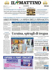 Il Mattino Salerno - 7 Agosto 2025