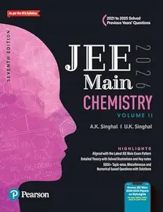 Pearson JEE Main Chemistry Vol 2 – 2026
