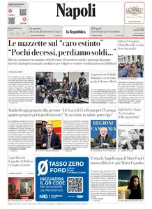 la Repubblica Napoli - 12 Marzo 2025