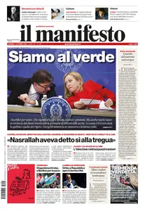 il Manifesto - 4 Ottobre 2024