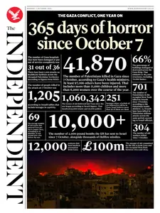 The Independent - 7 October 2024