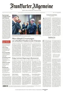 Frankfurter Allgemeine Zeitung - 25 November 2025