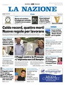 La Nazione Prato - 3 Luglio 2025