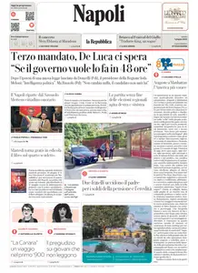 la Repubblica Napoli - 7 Giugno 2025