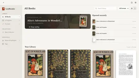 LeafReader Ebook & PDF Reader 1.0.0 + Portable