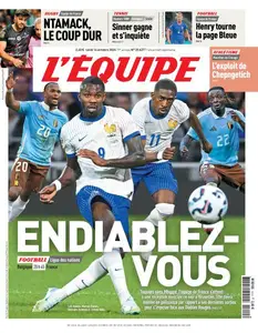 L’equipe du Lundi 14 Octobre 2024