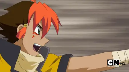 Beyblade Metal Fusion (2009 S02E18 The Scorching Hot Lion C W