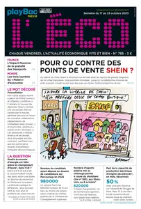 L'ÉCO N.785 - 17 Octobre 2025