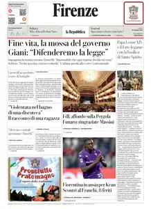 la Repubblica Firenze - 10 Maggio 2025