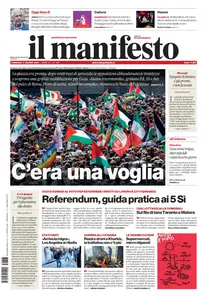 il Manifesto - 8 Giugno 2025
