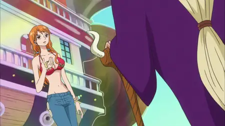 One Piece (1999 S15E57 Finally Setting Sail! Goodbye Fishman Island Koten Gars