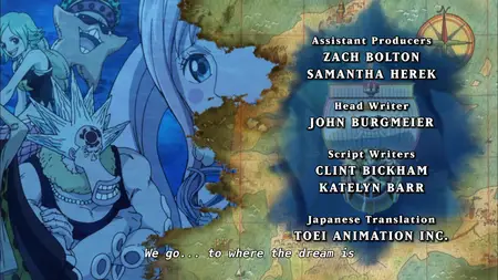 One Piece (1999 S15E57 Finally Setting Sail! Goodbye Fishman Island Koten Gars