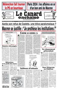 Le Canard enchaîné - 28 Août 2024