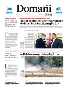 Domani - 13 Maggio 2024