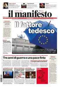 il Manifesto - 23 Febbraio 2025