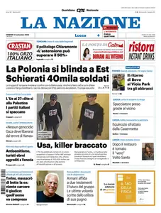 La Nazione Lucca - 12 Settembre 2025
