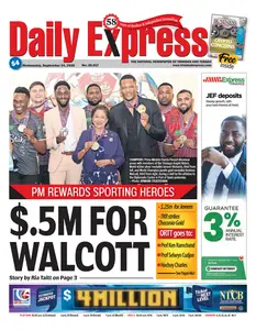 Trinidad & Tobago Daily Express - 24 September 2025