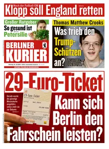 Berliner Kurier - 16 Juli 2024