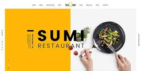 ThemeForest - Sumi Restaurant HTML Template (Update: 28 April 17) - 19756384
