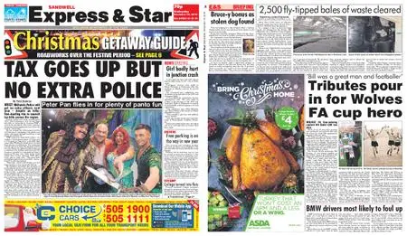 Express and Star Sandwell Edition – December 19, 2018